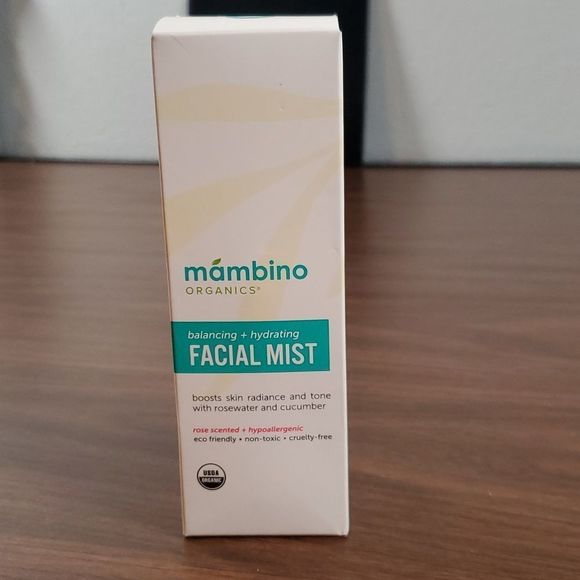 NEW‎ NIB Mambino Organics Balancing Hydrating Facial Mist Cleanse Tone Balance - Picture 1 of 8